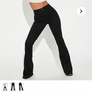 Black Flare Jeans